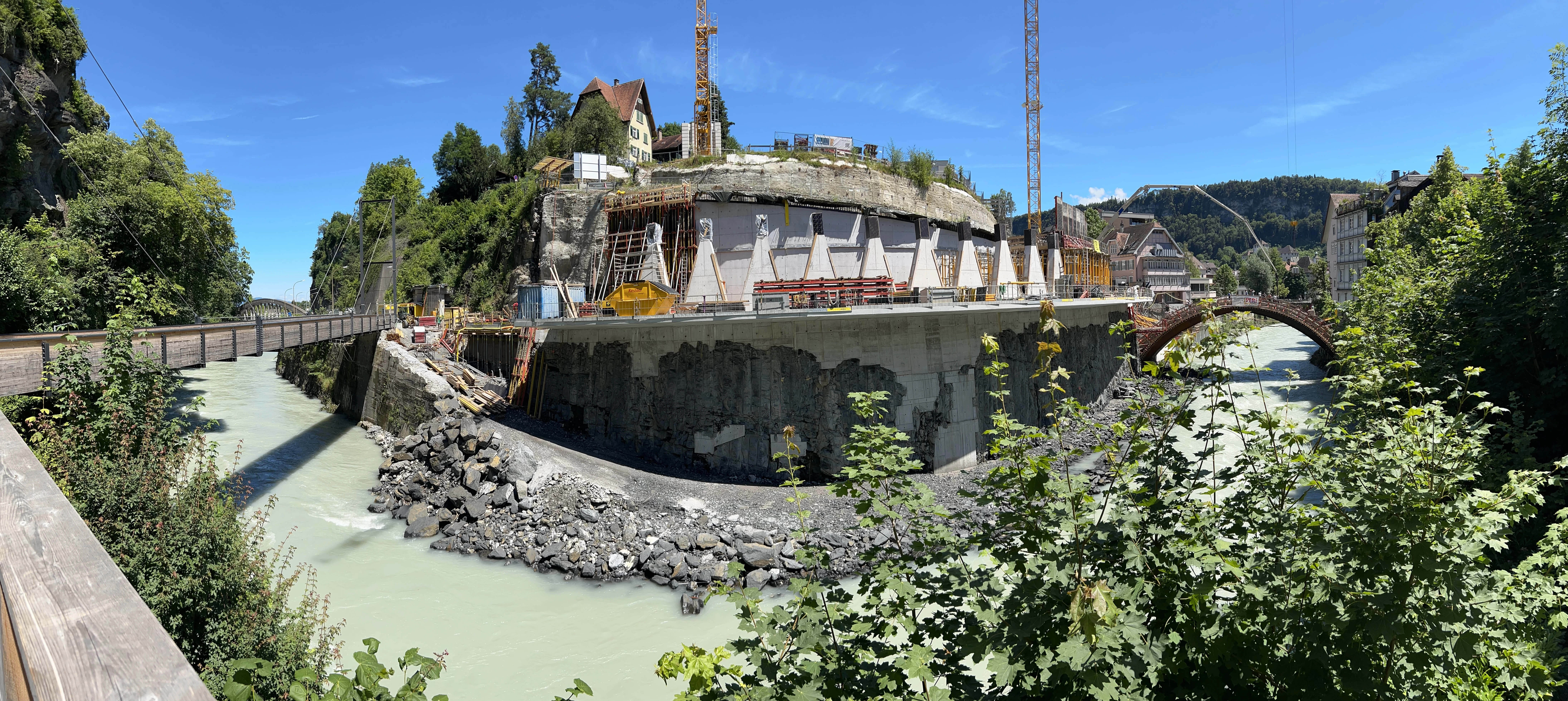 Projekt Hochwasserschutz Kapfschlucht 4