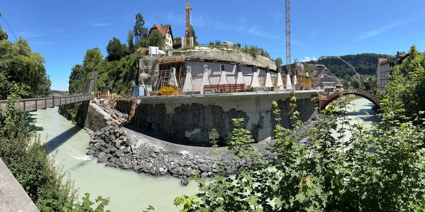 Projekt Hochwasserschutz Kapfschlucht 4