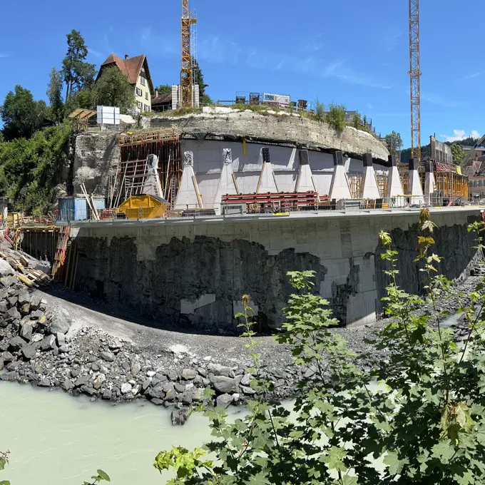 Projekt Hochwasserschutz Kapfschlucht 4