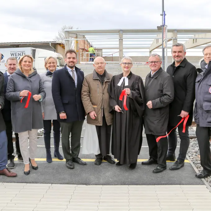 Foto Beim Durchschneiden