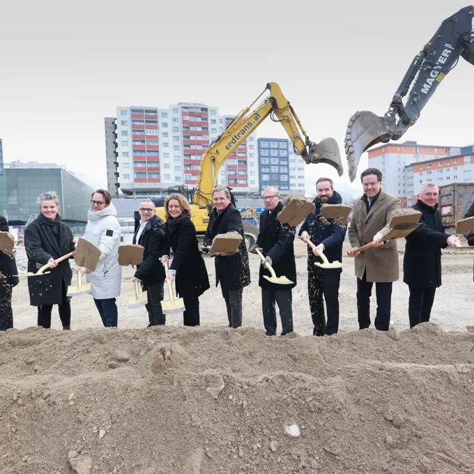 Spatenstich LDZ Salzburg - 2