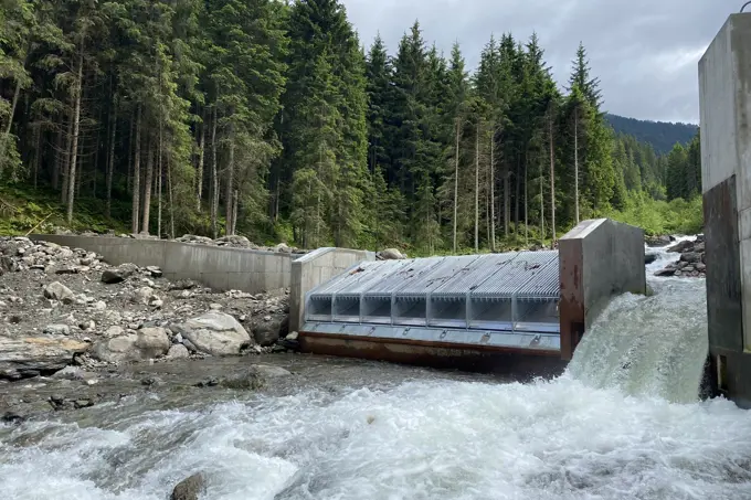 Wasserfassung Fotsch Kraftwerk Sellrain