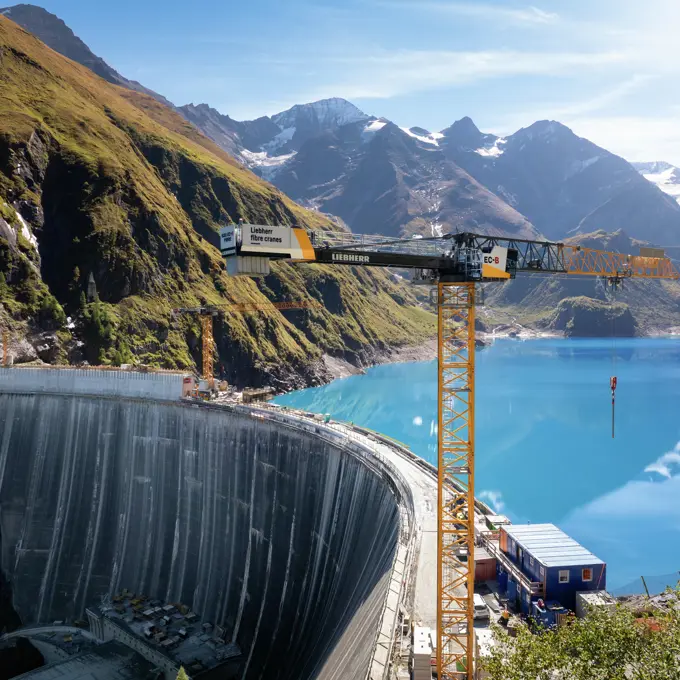 251006 Erhöhung Talsperre Limberg © Liebherr 8