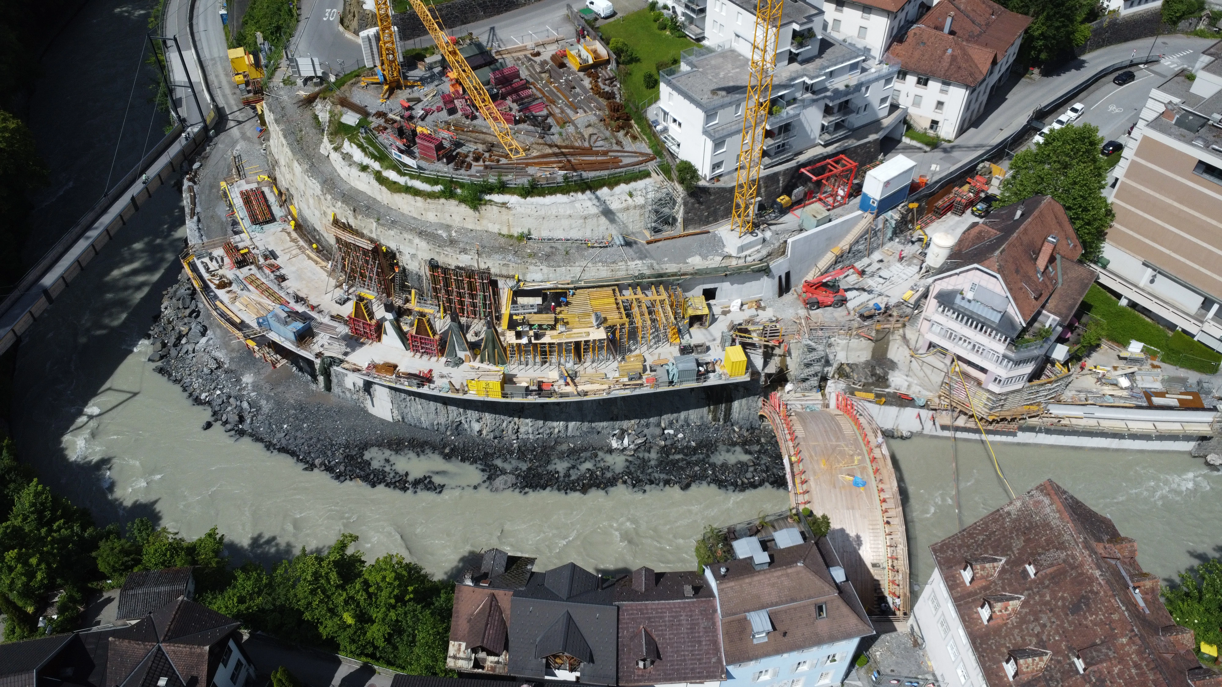 Projekt Hochwasserschutz Kapfschlucht 1
